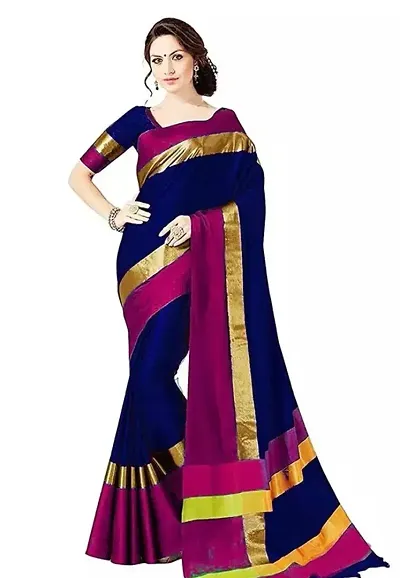 Beautiful silk Saree with Blouse piece For Women