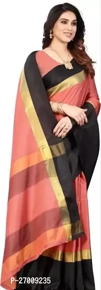 Beautiful cotton silk Saree with Blouse piece For Women