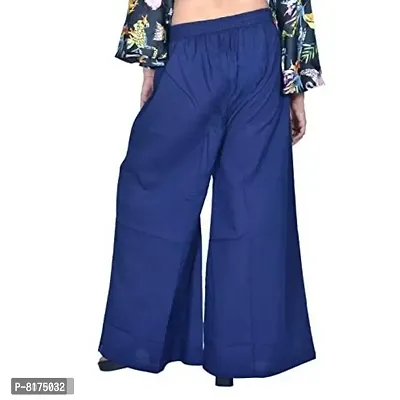 Women Solid Palazzos-thumb2