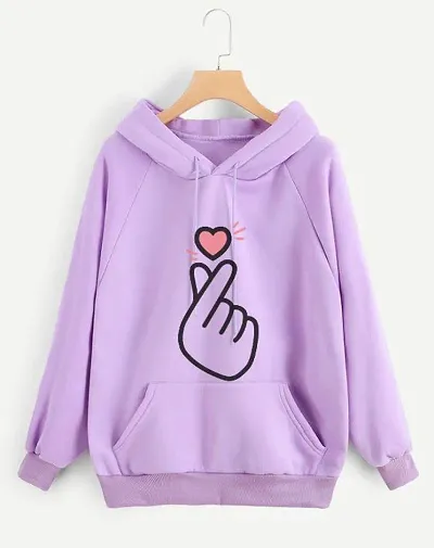 Trendy Purple Hoodie for Women