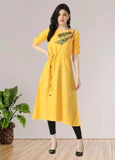 Stylish Fancy Blend Kurta For Women