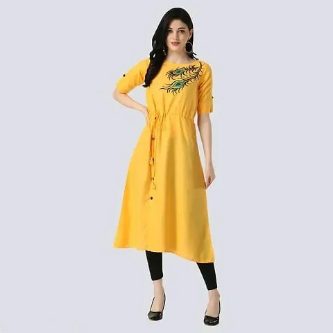 Stylish Fancy Blend Kurta For Women