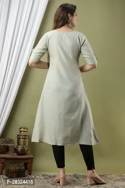 Stylish Fancy Cotton Kurta For Women-thumb2