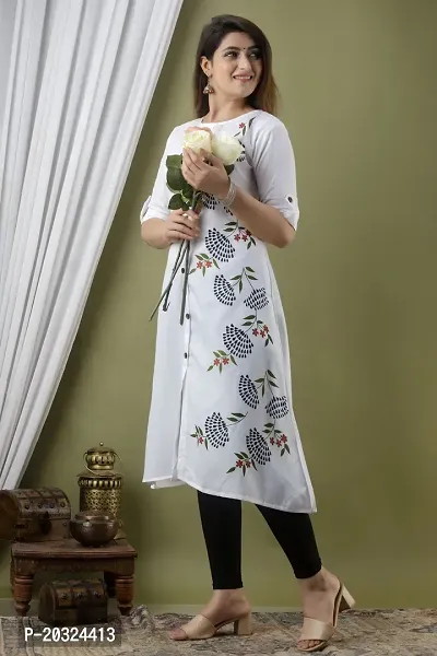 Stylish Fancy Cotton Kurta For Women-thumb3