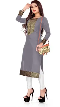 Women Cotton Slub Kurta for Women-thumb1