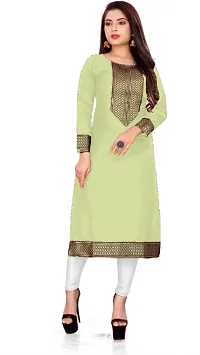 Women Cotton Slub Kurta for Women-thumb3