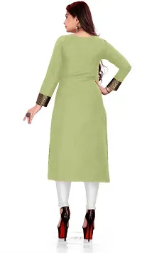 Women Cotton Slub Kurta for Women-thumb2