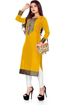 Women Cotton Slub Kurta for Women-thumb1