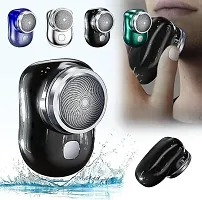 Mini-Shave Portable Electric Shaver, 2023 New Upgrade Mini Electric Razor Shavers for Men, Rechargeable Shaver Easy One-Button Use Suitable for Home, Car, Travel (Multicolor)-thumb2