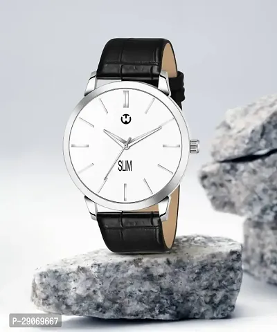Black Formal  Watch For Men Leather Watch for Men Wrist Watch
