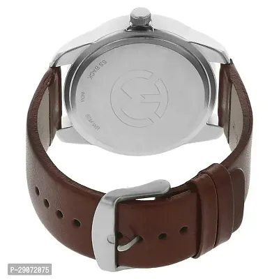 Brown Leather Formal Watch Watch For Men Leather Watch for Men Wrist Watch-thumb2