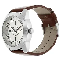 Brown Leather Formal Watch Watch For Men Leather Watch for Men Wrist Watch-thumb4