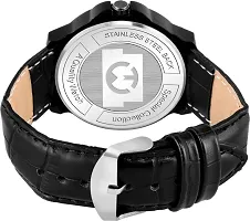 Black Leather Formal Watch Watch For Men Leather Watch for Men Wrist Watch-thumb4