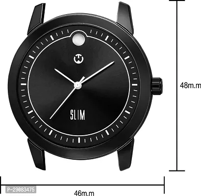 Black Leather Formal Watch Watch For Men Leather Watch for Men Wrist Watch-thumb3