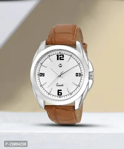Brown Leather Formal Watch Watch For Men Leather Watch for Men Wrist Watch