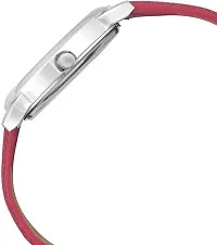 Pink Leather Formal Watch Watch For Women's Leather Watch for Women's Wrist Watch-thumb1