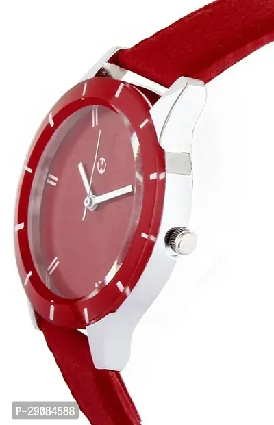 Red Leather Formal Watch Watch For Women's Leather Watch for Women's Wrist Watch-thumb3