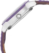 Purple Leather Formal Watch Watch For Women's Leather Watch for Women's Wrist Watch-thumb1