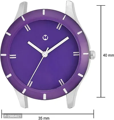 Purple Leather Formal Watch Watch For Women's Leather Watch for Women's Wrist Watch-thumb3