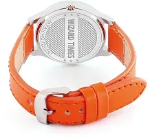 Orange Leather Formal Watch Watch For Women's Leather Watch for Women's Wrist Watch-thumb3