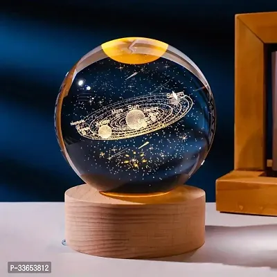 Solar System Crystal Ball Night Lamp