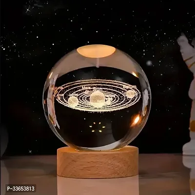 Solar System Crystal Ball Night Lamp