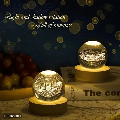 Solar System Crystal Ball Night Lamp