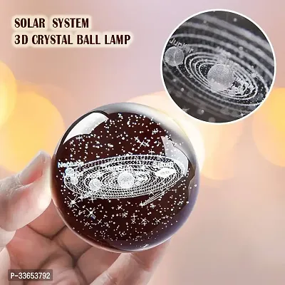 Solar System Crystal Ball Night Lamp