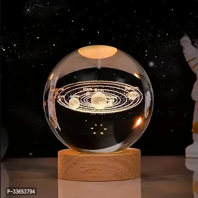 Solar System Crystal Ball Night Lamp