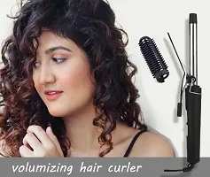 Professional Hair Curler Iron Rod Brush Styler for Women Professional Hair Curler Tong with Machine Stick and Roller-thumb2