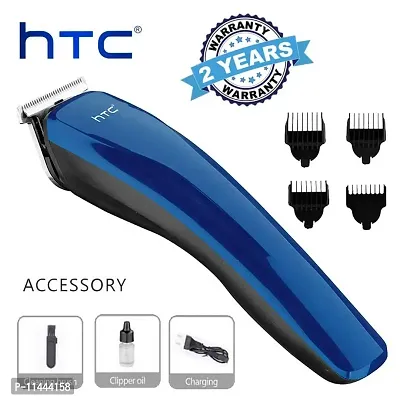 Hair Trimmer For Men and Women, Trimer and Beard Shaver with 4 Trimming Clips or Combs, Trimmer For Men Shaving, 45 Min Cordless Use, Trimer for mens (Blue)