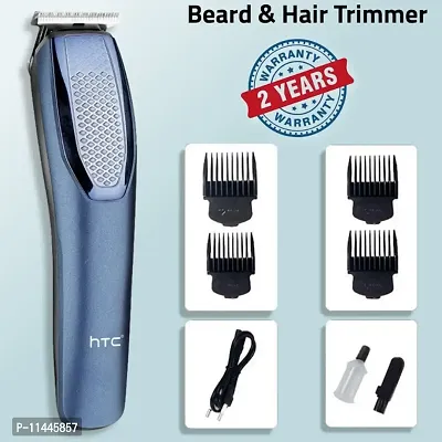 HTC - 1210 Beard Trimmer for Men And Hair Trimmer for Men,Professional Beard Trimmer For Man with 4 Trimming Combs | 45 Min Cordless Use,Trimmer for men Trimmer for private parts,pubic hair trimmer