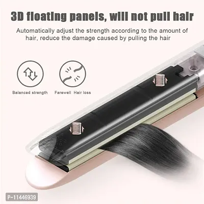 Mini Plastic Hair Straightener for Hair Styling, assorted  Hair Straightning - (Pack of 1)-thumb3