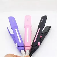 SX-8006 Hair Straightener hair straightener with ceramic plate hair straightener for ladies and girls (Multicolor)-thumb1