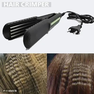 SX-8006 Hair crimpper  with ceramic plate hair straightener for ladies and girls (Multicolor)-thumb3