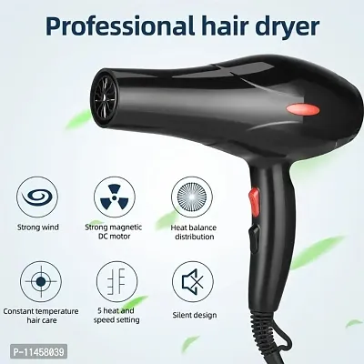 Professional Stylish Hair Dryers for Womens and Men Hot  Cold Dryer Hair Dryer for Women and Men-thumb0