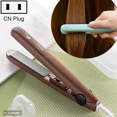 Mini Professional Temperature Control Flat Iron Hair Straightener Hair Straightener for Women ( Multicolor)-thumb0