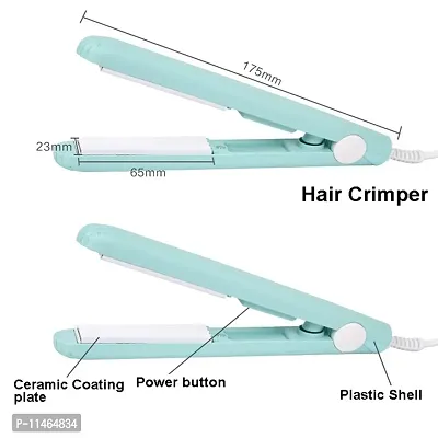 Mini Hair Straightener - Small Hair Straightening Machine for Women - Travel Size Hair Straightener-thumb2