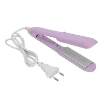 Professional Hair Crimper Beveled edge for Crimping, Styling and volumizing with Ceramic Technology for gentle and frizz-free Crimping Electric Hair Tool Model no. - Ak 8006. (MULTICOLOR)-thumb1