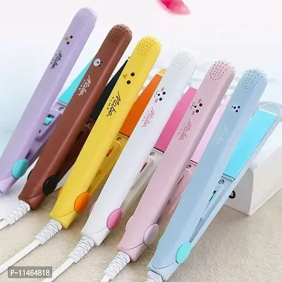 Mini Professional Temperature Control Flat Iron Hair Straightener for women For Girl dryer hair straightening brush and curler quick hair styler Hair Straightner,-thumb2