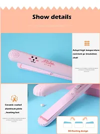 Mini Professional Temperature Control Flat Iron Hair Straightener for women For Girl dryer hair straightening brush and curler quick hair styler Hair Straightner,-thumb2