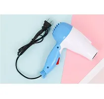 Professional Nova NV-1290, 1000 Watt Electric Foldable Hair Dryer With 2 Speed Control-thumb4