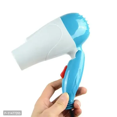 Professional Nova NV-1290, 1000 Watt Electric Foldable Hair Dryer With 2 Speed Control-thumb2