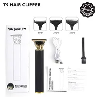 Professional Outliner Trimmer, Zero Gapped T-Blade Close Cutting Clippers Rechargeable ( ASSORTED )-thumb1