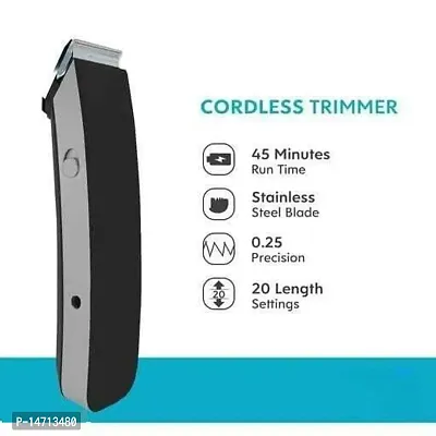 NOVA NS-216 Wireless Rechargeable Hair Cut Trimmer-thumb0