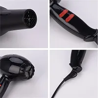 AZANIOA 6130 1800 Watts Proffesional Hair Dryer for Women (Black.)-thumb1