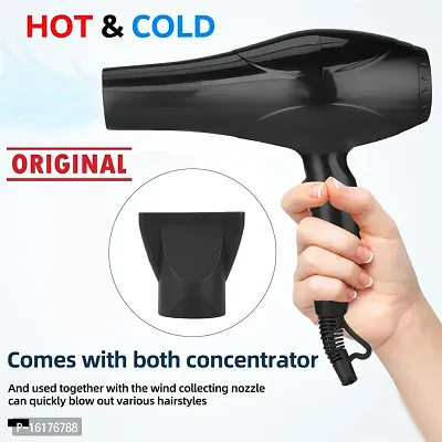 AZANIA Hair Dryer For Women And Men | Professional Stylish Hot And Cold DRYER | Hair Dryers NHP 6130 Compact 1800 Watts With Nozzle (Multicolor)(2 Speed setting)