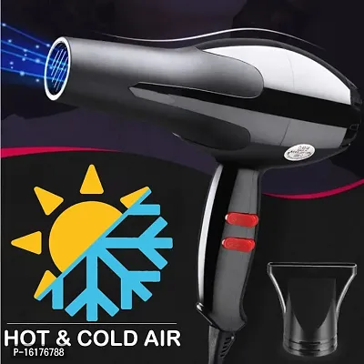 AZANIA Hair Dryer For Women And Men | Professional Stylish Hot And Cold DRYER | Hair Dryers NHP 6130 Compact 1800 Watts With Nozzle (Multicolor)(2 Speed setting)-thumb2