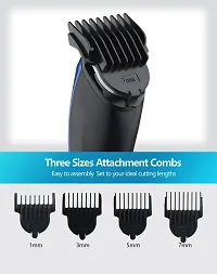 AZANIA Hair Trimmer Professional Rechargable MEN  WOMEN Hair Trimmer HTC AT-1210-thumb1