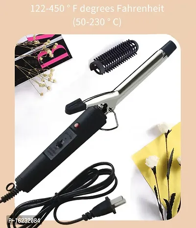 AZANIA Women NHC-471b Hair Curling Iron Electric Curler Black-thumb0